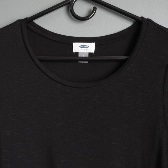2/$13 Old Navy Black Scoop Neck Tunic - Size Small - Picture 3 of 4